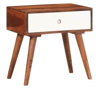 vidaXL Side Table 45x30x45 cm Solid Wood Acacia end table sofa side table