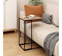 vidaXL Side Table Black 40x30x59 cm Engineered Wood UK HOT
