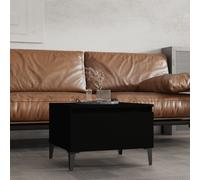 (black, 1 pcs) vidaXL 1/2x Side Table Engineered Wood End Centre Side Table Multi Colours