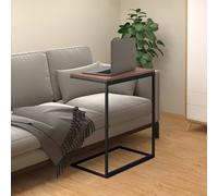 vidaXL Side Table Black Engineered Wood Home Couch Laptop Accent Centre Table