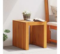 Side Table Oil Natural 43 x 36 x 40 cm Solid Teak Wood
