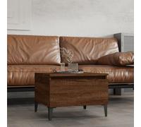 (brown oak, 1 pcs) vidaXL 1/2x Side Table Engineered Wood End Centre Side Table Multi Colours