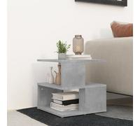 (concrete grey) vidaXL Side Table Engineered Wood Living Room Couch End Table Multi Colours