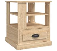 vidaXL Side Table Sonoma Oak 50x50x60 cm Engineered Wood