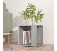 vidaXL Side Table Grey Sonoma 33x33x34.5 cm Engineered Wood
