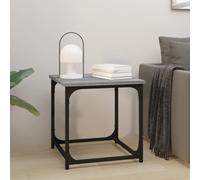 (grey sonoma) vidaXL Side Table Engineered Wood Couch Tea End Coffee Table Multi Colours