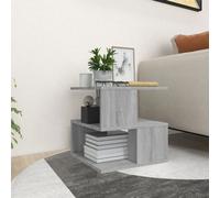 (Grey sonoma) vidaXL Side Table Engineered Wood Living Room Couch End Table Multi Colours