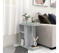 Vidaxl Side Table Grey Sonoma 50X30X50 Cm Engineered Wood