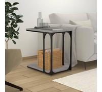 Vidaxl Side Table Grey Sonoma 50X35X52 Cm Engineered Wood, Grey