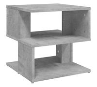 (concrete grey) vidaXL Side Table Engineered Wood Living Room Couch End Table Multi Colours