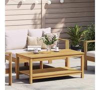 vidaXL Side Table Oil Natural 110 x 55 x 45 cm Solid Acacia Wood
