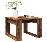 vidaXL Side Table Old Wood 50x50x35 cm Engineered Wood
