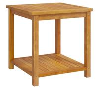 Side Table Solid Acacia Wood 45x45x45 cm