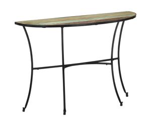 vidaXL Side Table Solid Reclaimed Wood Wooden Console Hall Desk Living Room