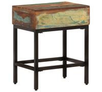 vidaXL Side Table Solid Wood Reclaimed Hallway End Sofa Console Couch Table