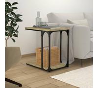 vidaXL Side Table Sonoma Oak 50x35x52 cm Engineered Wood