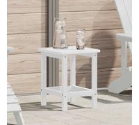 Side Table Polyethylene Outdoor Garden Terrace Modern Furniture Patio vidaXL