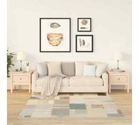 vidaXL Side Tables 2 pcs 50x50x49 cm Solid Wood Pine UK