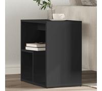 vidaXL Side Tables 2 pcs Black 50x30x50 cm Engineered Wood