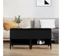 Vidaxl Side Tables 2 Pcs Black 50X46X50 Cm Engineered Wood