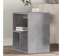 vidaXL Side Tables 2 pcs Concrete Grey 50x30x50 cm Engineered Wood