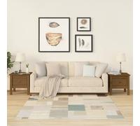 vidaXL Side Tables 2 pcs Honey Brown 40x40x39 cm Solid Wood Pine UK NEW