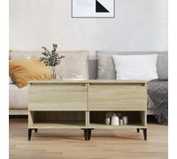 vidaXL Side Tables 2 pcs Sonoma Oak 50x46x50 cm Engineered Wood