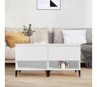 vidaXL Side Tables 2 pcs White 50x46x50 cm Engineered Wood