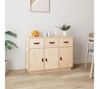 Vidaxl Sideboard 100X40X75 Cm Solid Wood Pine