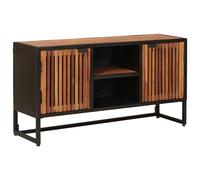 vidaXL Sideboard 105 x 30 x 55 cm Solid Mango Wood and Engineered Wood, Living R