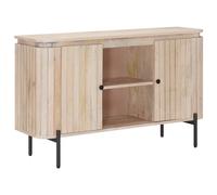 vidaXL Sideboard 105 x 30 x 65 cm Solid Mango Wood and Engineered Wood