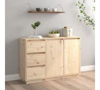 Sideboard 111x34x75 cm Solid Wood Pine