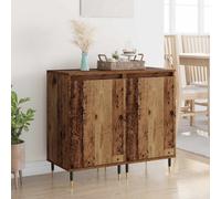 vidaXL Sideboard 2 pcs Old Wood 40 x 35 x 70 cm