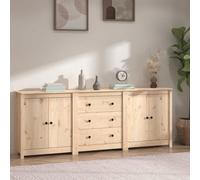 Vidaxl Sideboard 210X35X80 Cm Solid Wood Pine Sideboards