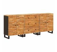 vidaXL Sideboard 3 pcs Brown 60 x 33 x 75 cm Solid Mango Wood