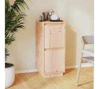 vidaXL Sideboard 31.5x34x75 cm Solid Wood Pine