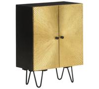vidaXL Sideboard Wooden Storage Cabinet Cupboard Side Cabinet Solid Wood Mango