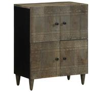 Sideboard 60x33x75 cm Solid Wood Mango storage cabinet vidaXL