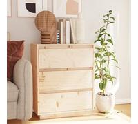 Vidaxl Sideboard 60X34X75 Cm Solid Wood Pine Sideboards