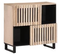 vidaXL Sideboard 80x34x75 cm Solid Wood Mango