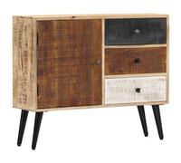 vidaXL Sideboard 88x30x73 cm Solid Mango Wood, Brown