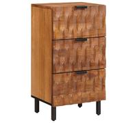 vidaXL Sideboard Acacia Brown Finish 40 x 33 x 75 cm Solid Mango Wood