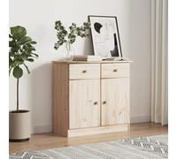 vidaXL Sideboard ALTA 77x35x73 cm Solid Wood Pine