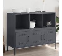 Sideboard Storage Cupboard Side Cabinet Highboard Cold-rolled Steel vidaXL