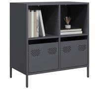 vidaXL Sideboard Anthracite 68x39x73.5 cm Cold-rolled Steel