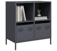 vidaXL Sideboard Anthracite 68x39x73.5 cm Cold-rolled Steel