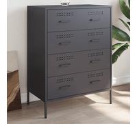 Sideboard Storage Cupboard Side Cabinet Home Organiser Highboard Steel vidaXL