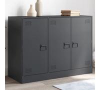 Vidaxl Sideboard Anthracite 99X39X73 Cm Steel