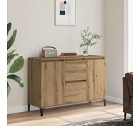 vidaXL Sideboard Artisan Oak 102x35x70 cm Engineered Wood