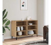 vidaXL Sideboard Artisan Oak 103.5x35x70 cm Engineered Wood cabinet cupboard